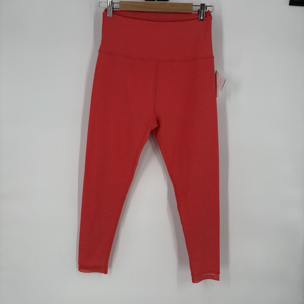 Beyond Yoga Women Spacedye Allure‎ High Waisted Midi Leggings XL Red Ash Heather